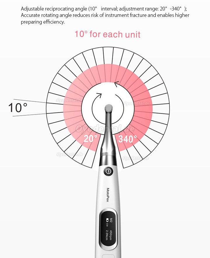 Woodpecker Motopex Bürstenlos Motor de Endodontie mit Apexlokalisator